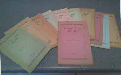 Living the Truth Booklets, C P Bowler